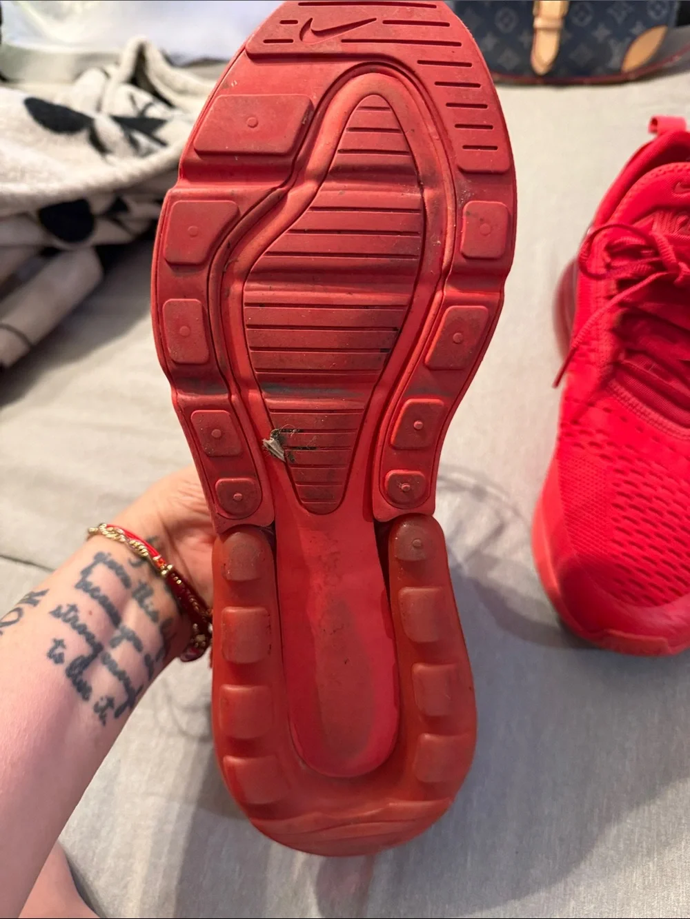 Nike vibrant red